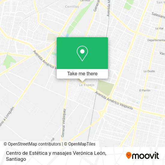 Centro de Estética y masajes Verónica León map