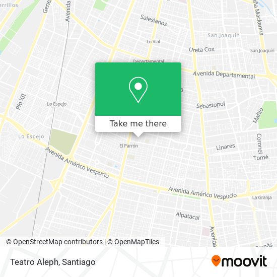 Teatro Aleph map