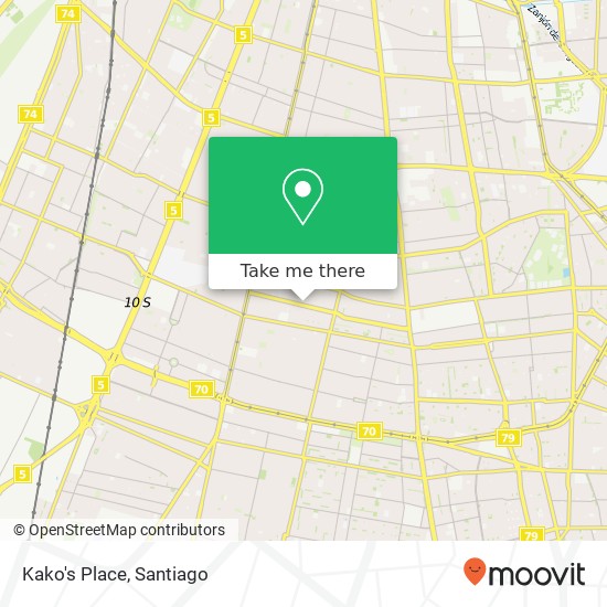 Mapa de Kako's Place