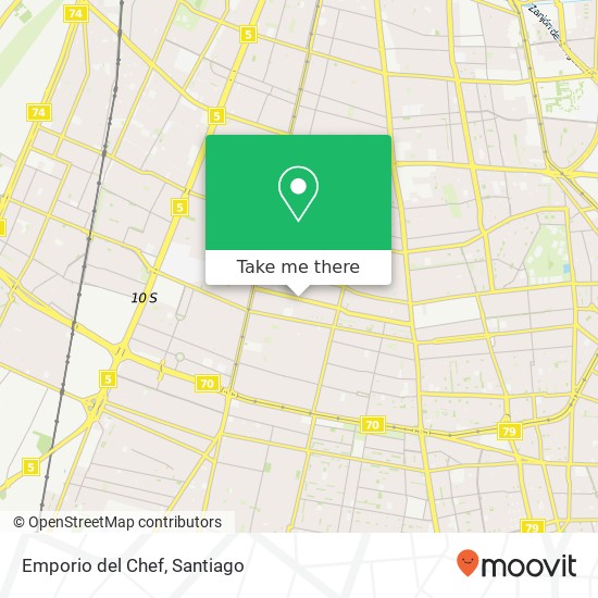 Emporio del Chef map
