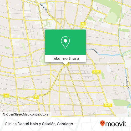 Clinica Dental Italo y Catalán map