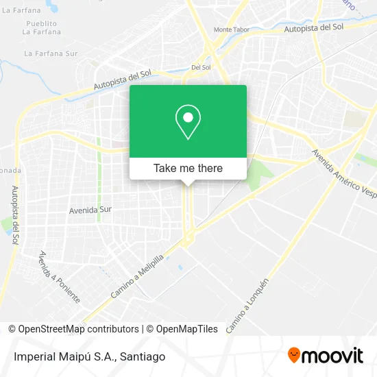 Imperial Maipú S.A. map