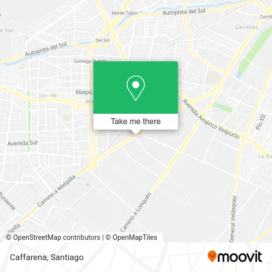 Caffarena map