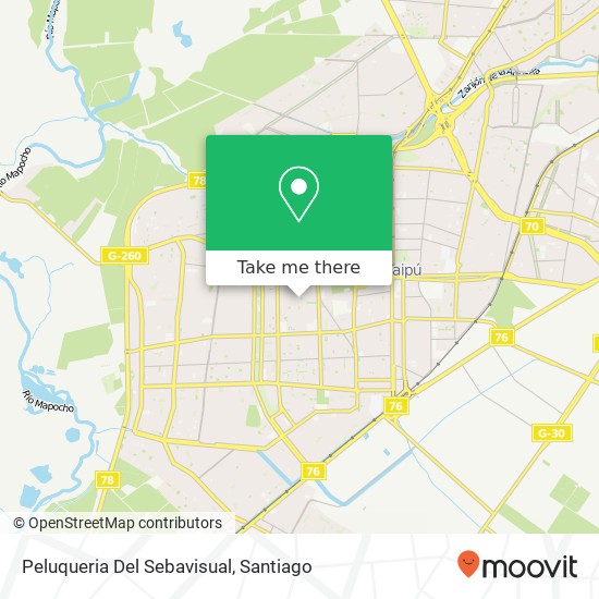 Peluqueria Del Sebavisual map