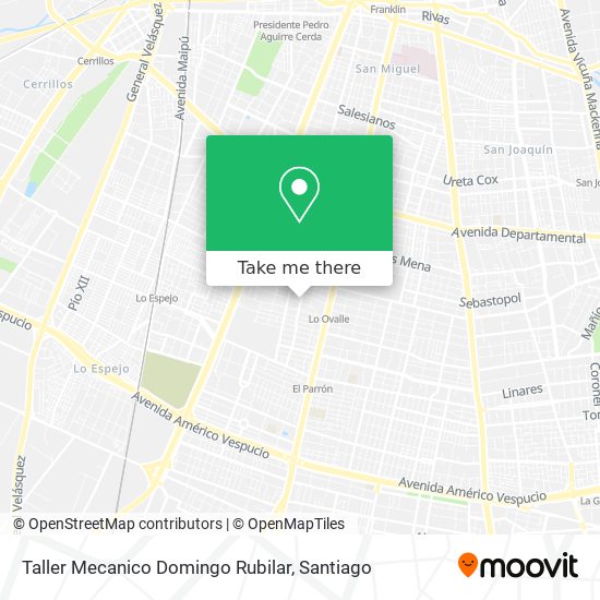 Taller Mecanico Domingo Rubilar map