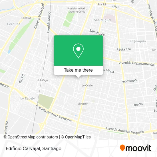Edificio Carvajal map