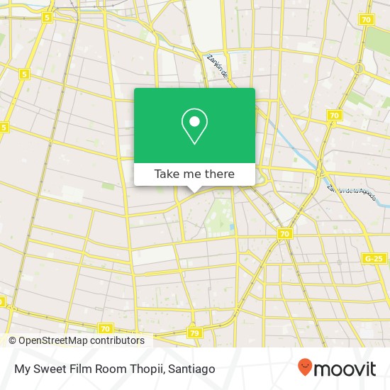 My Sweet Film Room Thopii map