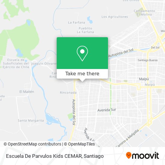 Escuela De Parvulos Kids CEMAR map