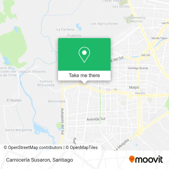 Mapa de Carnicería Susaron