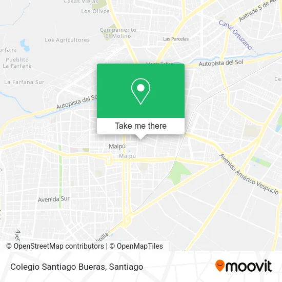 Colegio Santiago Bueras map