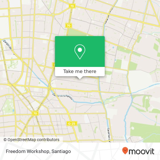 Freedom Workshop map