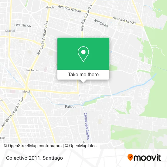 Colectivo 2011 map