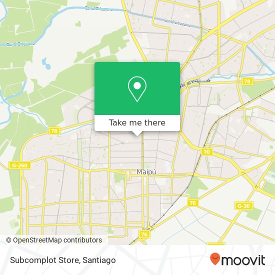 Subcomplot Store map