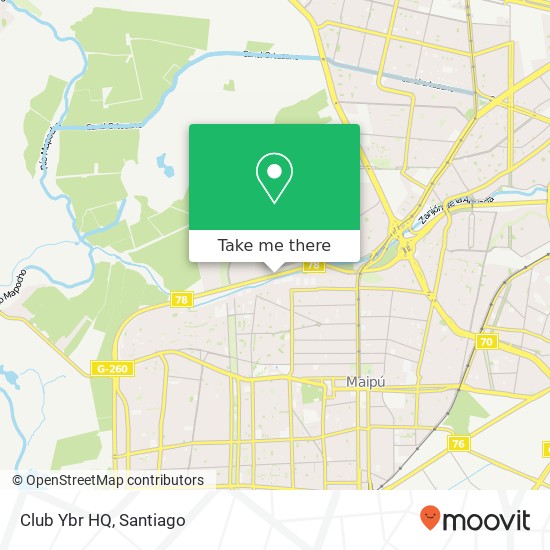 Club Ybr HQ map
