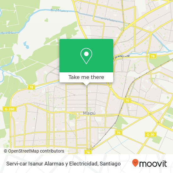 Servi-car Isanur Alarmas y Electricidad map