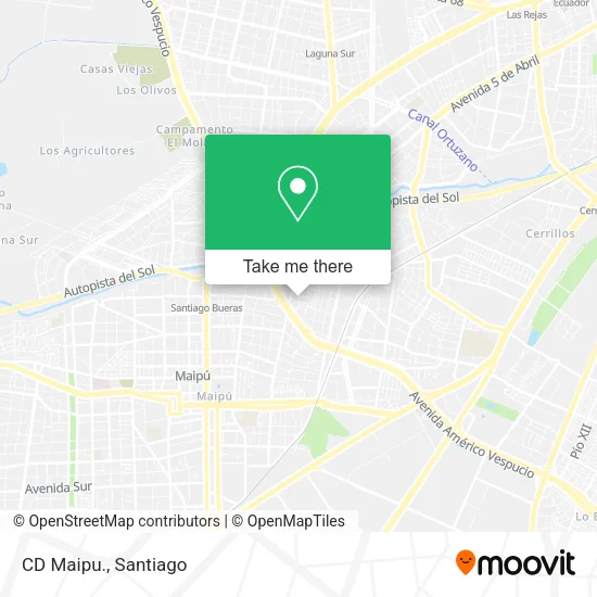 CD Maipu. map