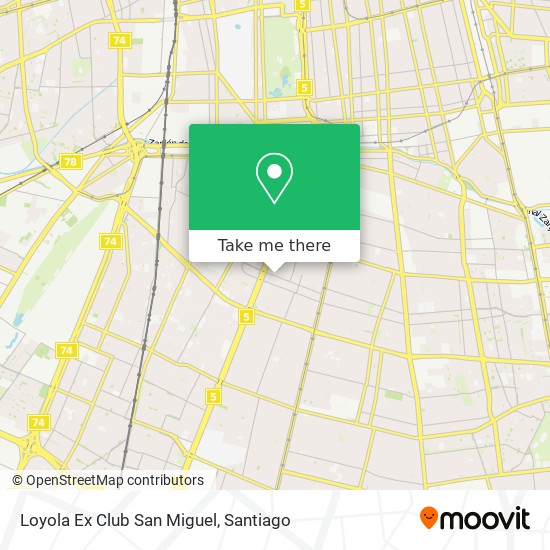 Loyola Ex Club San Miguel map