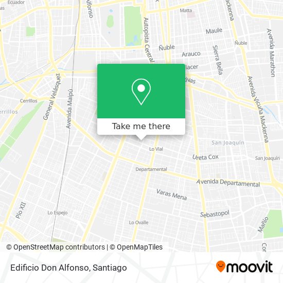 Edificio Don Alfonso map