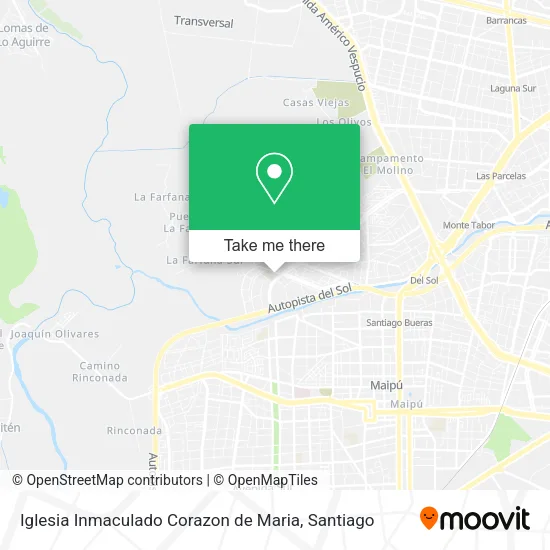Iglesia Inmaculado Corazon de Maria map