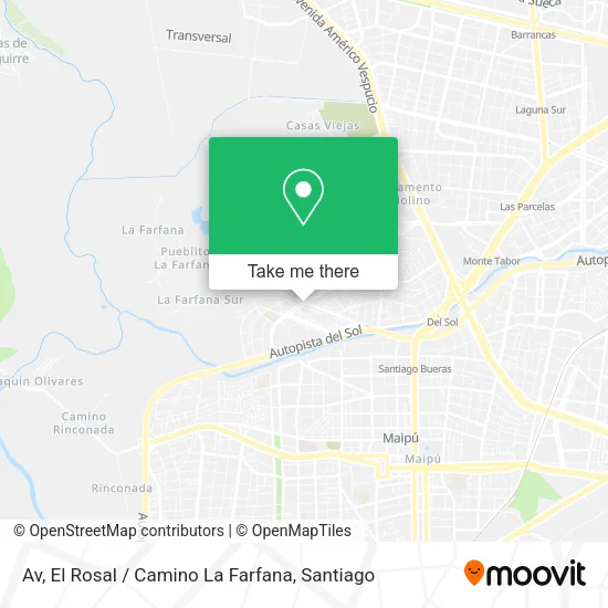 Av, El Rosal / Camino La Farfana map