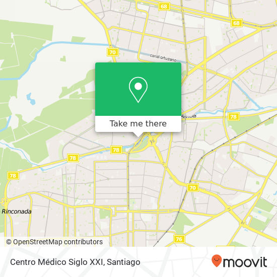 Centro Médico Siglo XXI map