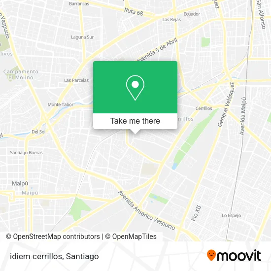 idiem cerrillos map