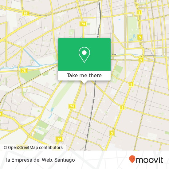 la Empresa del Web map