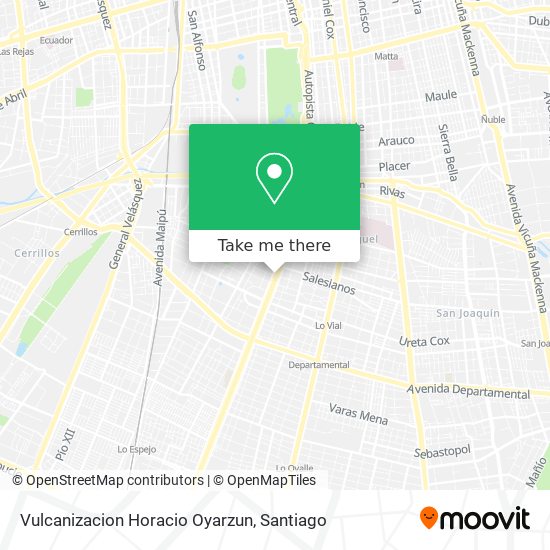 Mapa de Vulcanizacion Horacio Oyarzun