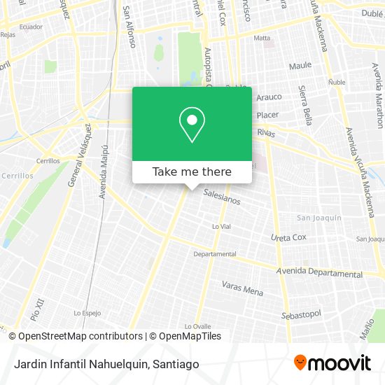 Mapa de Jardin Infantil Nahuelquin