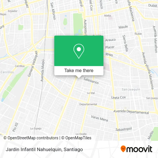 Jardin Infantil Nahuelquin map
