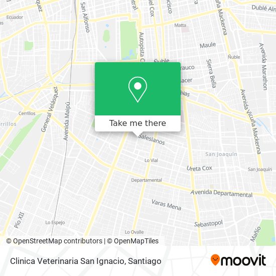 Clinica Veterinaria San Ignacio map
