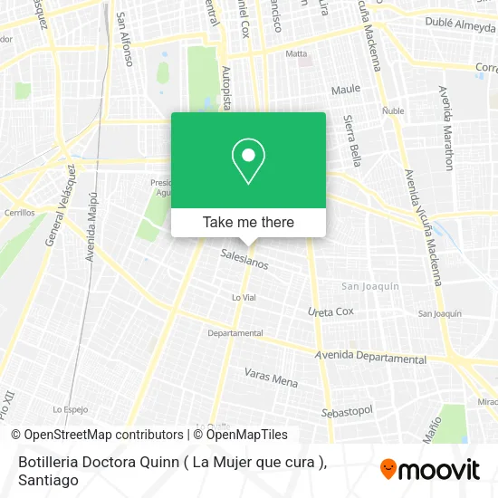 Botilleria Doctora Quinn ( La Mujer que cura ) map