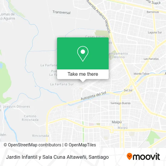 Jardin Infantil y Sala Cuna Altaweñi map