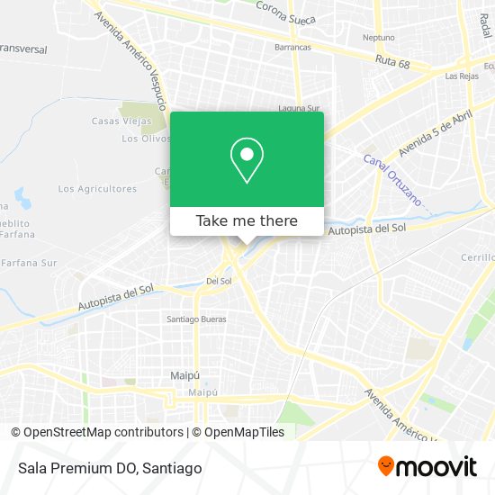 Sala Premium DO map