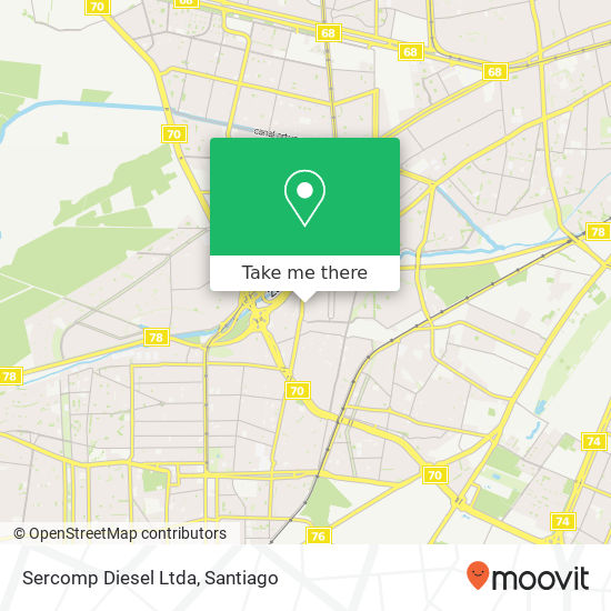 Sercomp Diesel Ltda map