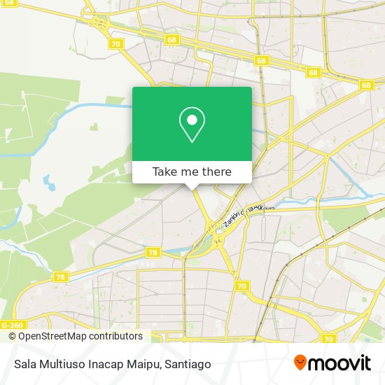 Sala Multiuso Inacap Maipu map