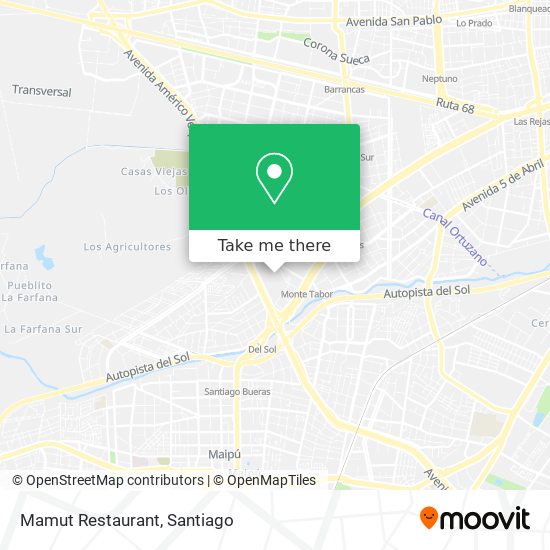 Mamut Restaurant map