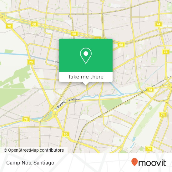 Camp Nou map