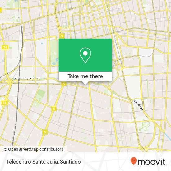 Telecentro Santa Julia map