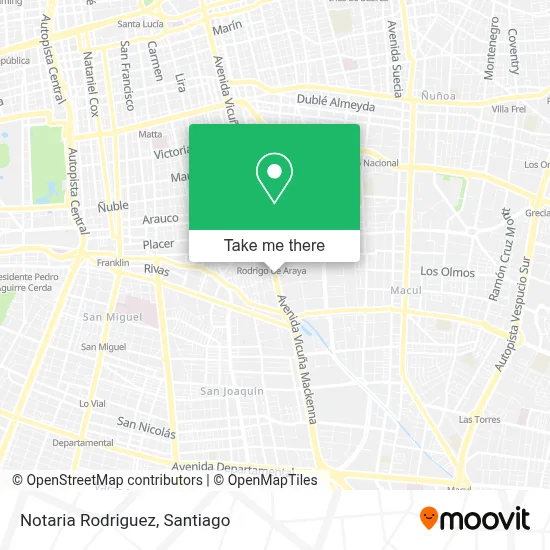 Notaria Rodriguez map