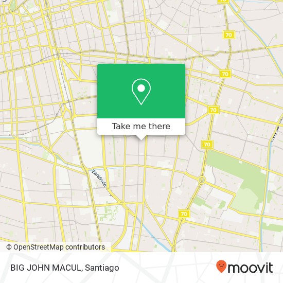 BIG JOHN MACUL map