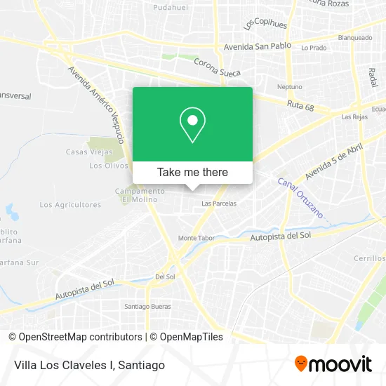 Villa Los Claveles I map