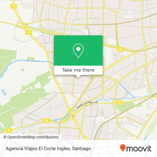 Agencia Viajes El Corte Ingles map