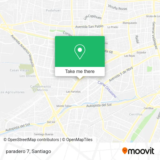 paradero 7 map