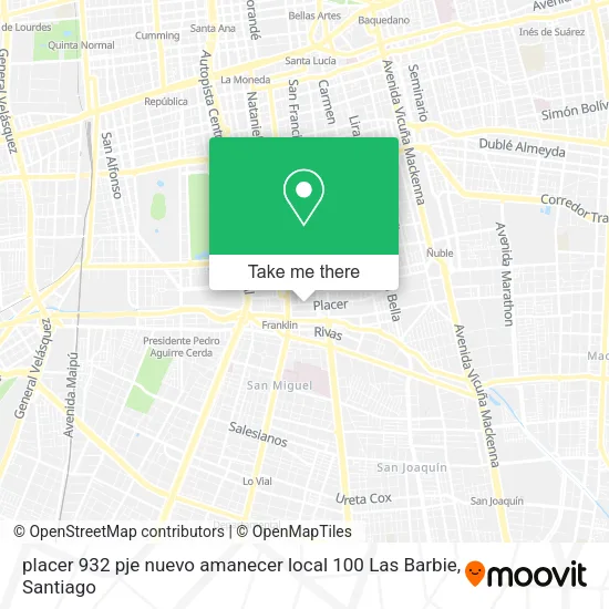 placer 932 pje nuevo amanecer local 100 Las Barbie map