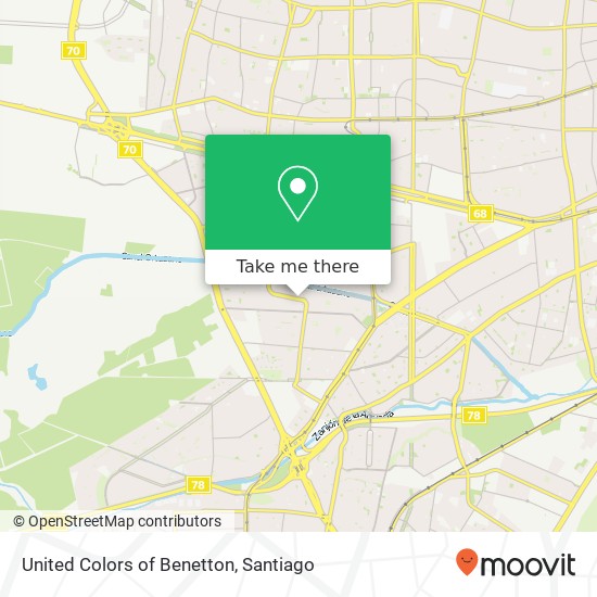 United Colors of Benetton map