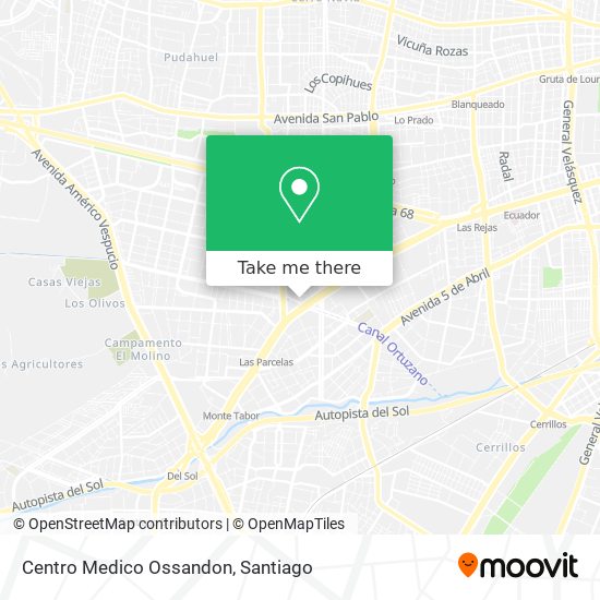 Centro Medico Ossandon map