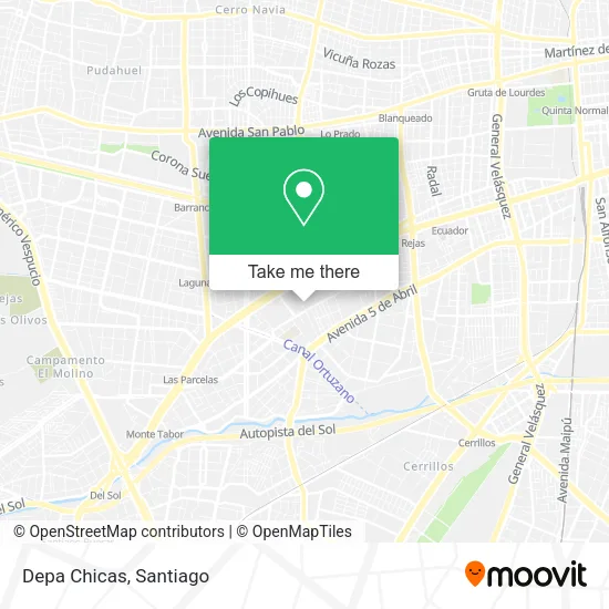 Depa Chicas map