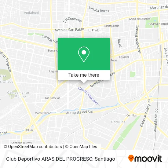 Club Deportivo ARAS DEL PROGRESO map