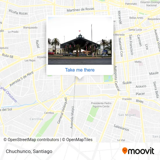 Chuchunco map